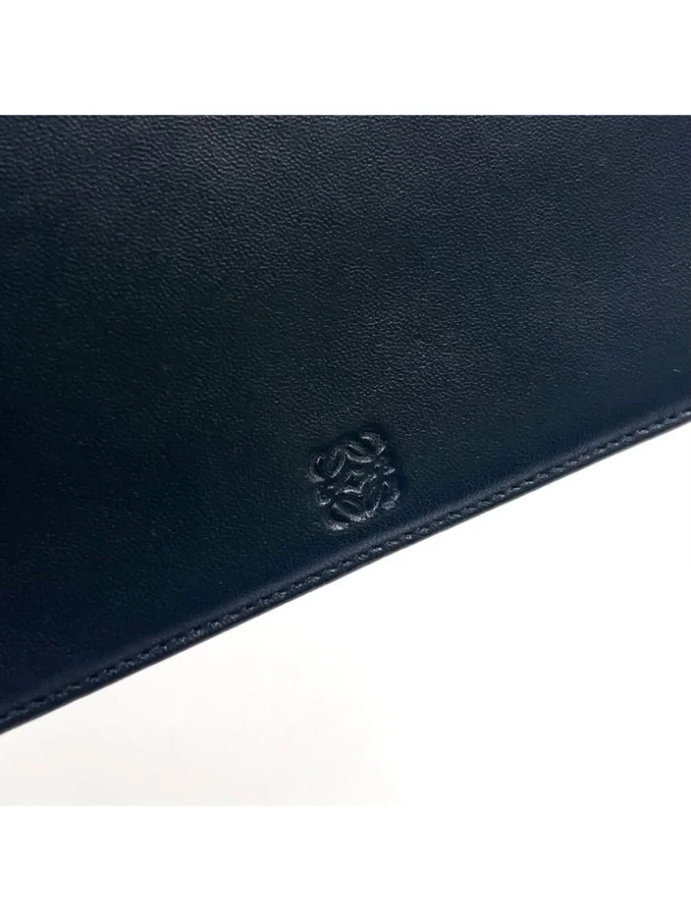 Loewe Anagram Bifold Leather Black Wallet